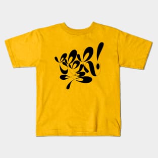 bleh! lettering Kids T-Shirt